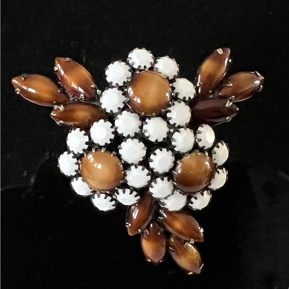 Rare Kramer of New York Spray Brooch